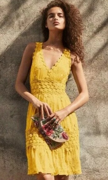 Ranna Gill Veronica Dress Gold - Picture 4 of 4